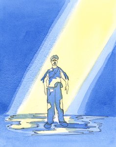 Někteří lidé, i když byli spaseni, po smrti jasně vidí, jak jsou špatně připraveni na nebe, jako by měli na sobě špinavé oblečení – protože zanedbali pokání a modlitbu, 2004 (w/c od Elizabeth Wang