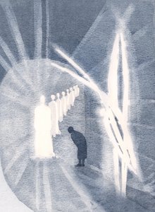 Někdy je Kristus přítomen duši ve své slávě, kterou uctívá náš strážný anděl. Potřebujeme se zúčastnit a zbožňovat 2000 (bez papíru na papíře) od Elizabeth Wang