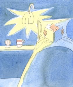 Pán si nepřeje, abychom neustále činili pokání a stali se mizernými nebo hrdými na své sebeobětování, 2004 (bez papíru) od Elizabeth Wang