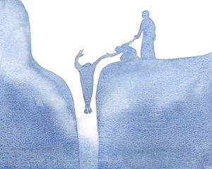 Čím pevněji se držíme Krista, tím jistěji můžeme pomoci druhým svým úsilím, v přímluvách a akcích, 2000 (bez papíru) od Elizabeth Wang