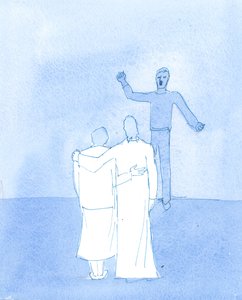 Spojení mezi Kristem a mnou je tak těsné, že kdokoli mi ublíží, musí ublížit Kristu, 2004 (bez papíru) od Elizabeth Wang