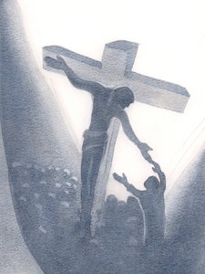 Ti, kteří pomáhají trpícím, ať už ti, kteří trpí na těle, mysli nebo duchu, jsou „první v lásce“, 2000 (bez papíru) od Elizabeth Wang
