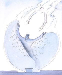 Máme úžasnou moc, když se modlíme s Ježíšem při mši svaté, 2004 (bez papíru) od Elizabeth Wang