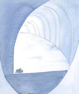 Jak obrovský prostor - jak to bylo - je duše, kterou připravil Bůh. Když jsou osobní potřeby malé, tisíce se mohou uchýlit., 2001 (bez papíru) od Elizabeth Wang