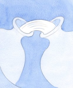 Když se „nádoba“, kterou je srdce, zcela otevře Boží vůli, je očištěna. Jeho božský život, láska a moudrost jsou nality, 2002 (bez papíru) od Elizabeth Wang