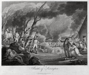 Bitva u Lexingtonu, 19. dubna 1775
