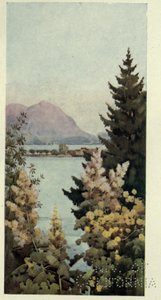 Zahrada, Lago di Como, Ilustrace z 