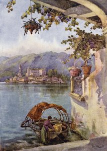 Archway at Orta (barevné lito) od Ella Du Cane