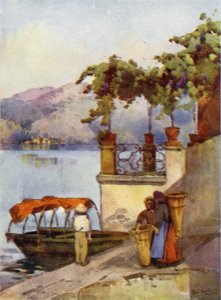 Odchod z trhu (barevné lito) od Ella Du Cane