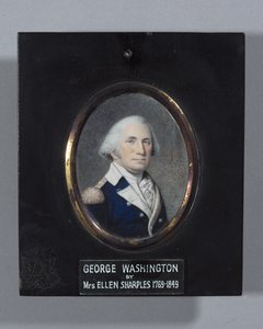 George Washington, pravděpodobně 1803 (akvarel na slonovině)