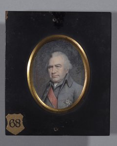 Sir Joseph Banks, pravděpodobně 1803 (akvarel na slonovině)