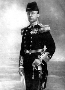 Admirál Sir John Rushworth Jellicoe, vrchní velitel, první světová válka, 1914 od Elliott and Fry