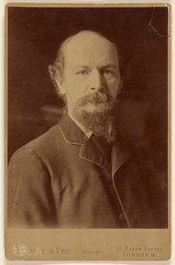 A[legernon] C[harles] Swinburne (1837 - 1909) od Elliott and Fry