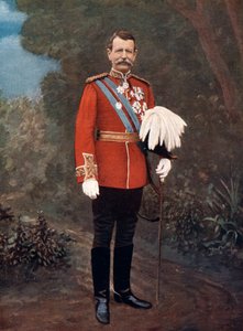 Generál Sir Charles Warren, britský voják, 1902.