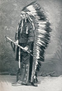 Severoamerický Indián, 1912 od Elliott and Fry