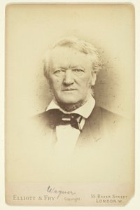 Portrét Wagnera od Elliott and Fry