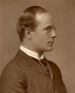Richard Mansfield , britský herec-manažer, 1888. od Elliott and Fry