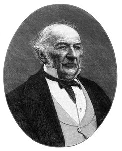 William Ewart Gladstone, britský státník a předseda vlády Liberální strany, c1890. od Elliott and Fry