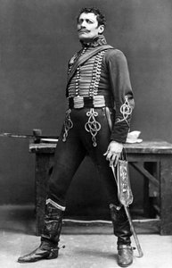 Lewis Waller 1860-1915, anglický herec a divadelní manažer, počátek 20. století.