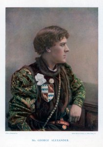 Sir George Alexander , anglický herec a divadelní manažer, 1901.