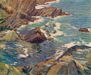 Cornish Cove, c1912 od Elmer Schofield