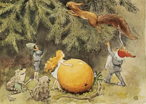 Sluneční vejce (1932) Veverka