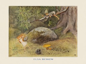 Sluneční vejce Šišky od Elsa Beskow