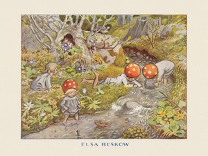 Děti z Tomtebo – Bäcken od Elsa Beskow