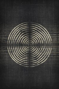Texturované geometrické kruhy od Ema Paraschiv