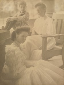 Skupinový portrét, c. 1900. od Ema Spencer