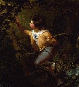 Hnízdění ptáků, 1837. od Emanuel Gottlieb Leutze