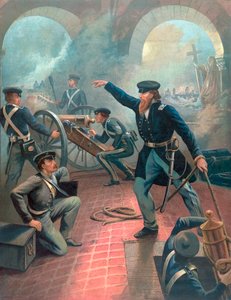 Ulysses S. Grant v mexicko-americké válce od Emanuel Gottlieb Leutze