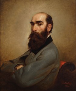 Worthington Whittredge, 1861 od Emanuel Gottlieb Leutze