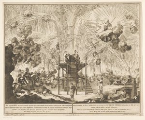 Vuurwerk v Moskou bij de viering van het einde van de Russisch-Turkse Oorlog, 1775 (akt I a II) Reprezentace ohňostroje, odpáleného za přítomnosti Jeho císařského Veličenstva u příležitosti oslav míru uzavřeného mezi Ruskem a Osmanskou branou (s od Emel