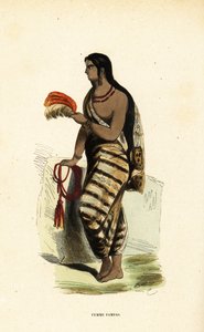 Žena z Pampských nížin, Argentina od Emeric Essex (after) Vidal