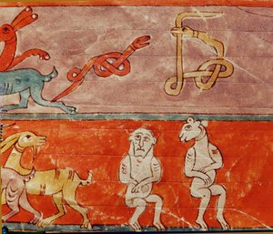 Zvířata uvnitř archy od Emeterio the Monk and Nun