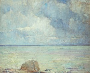 Pohled na zvuk od Emil Carlsen