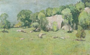 Godwins Ridge, Greenwich, Connecticut, 1912 od Emil Carlsen