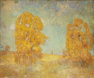 Sluncem zalitá krajina od Emil Carlsen