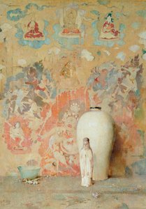 Obrázek z Tibetu, kolem roku 1920