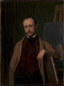 Portrét námořního malíře od Emil Ditlev Bærentzen