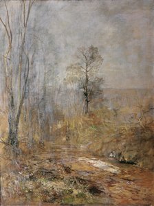 Březnová nálada - předjaří ve Vídeňském lese od Emil Jakob Schindler