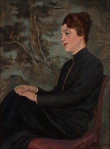 portrét dámy od Emil Orlik