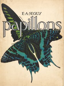 Přední strana obálky od Butterflies, pub. 1925 (tisk šablony) od Émile Allain Séguy
