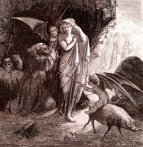 Svatý muž. 1866 (rytina) od Emile Antoine Bayard