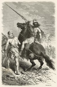 Válečníci v době železné od Emile Antoine Bayard