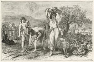 Zahradní kultura v době bronzové od Emile Antoine Bayard