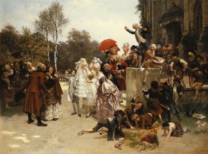 Křtiny, 1863 od Emile Antoine Bayard