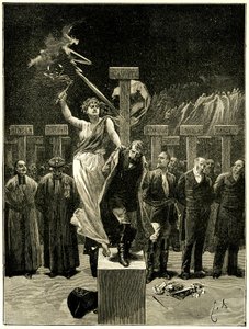 Victor Hugo, Les Chatiments, ilustrace Emile Bayard. ““ Bylo by chybou věřit, že tyto věci/skončí s písněmi a apoteózami“““. Říká se, že tato evokace budoucnosti způsobila hrůzu Napoleona 3. od Emile Antoine Bayard