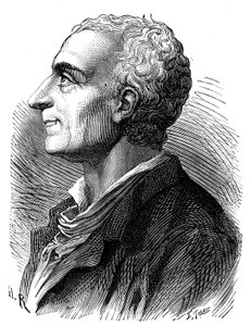 Portrét Montesquieua